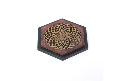 Подставочка Circle - Коричневая