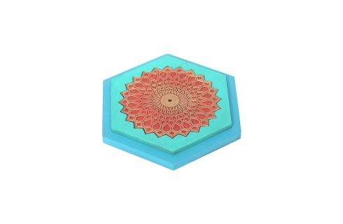 Подставочка Mandala - Бирюзовая